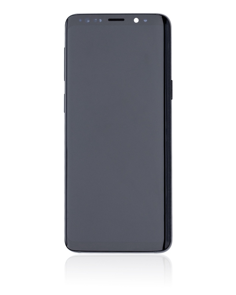 Bloc écran OLED avec châssis pour SAMSUNG S9 - Reconditionné - Noir