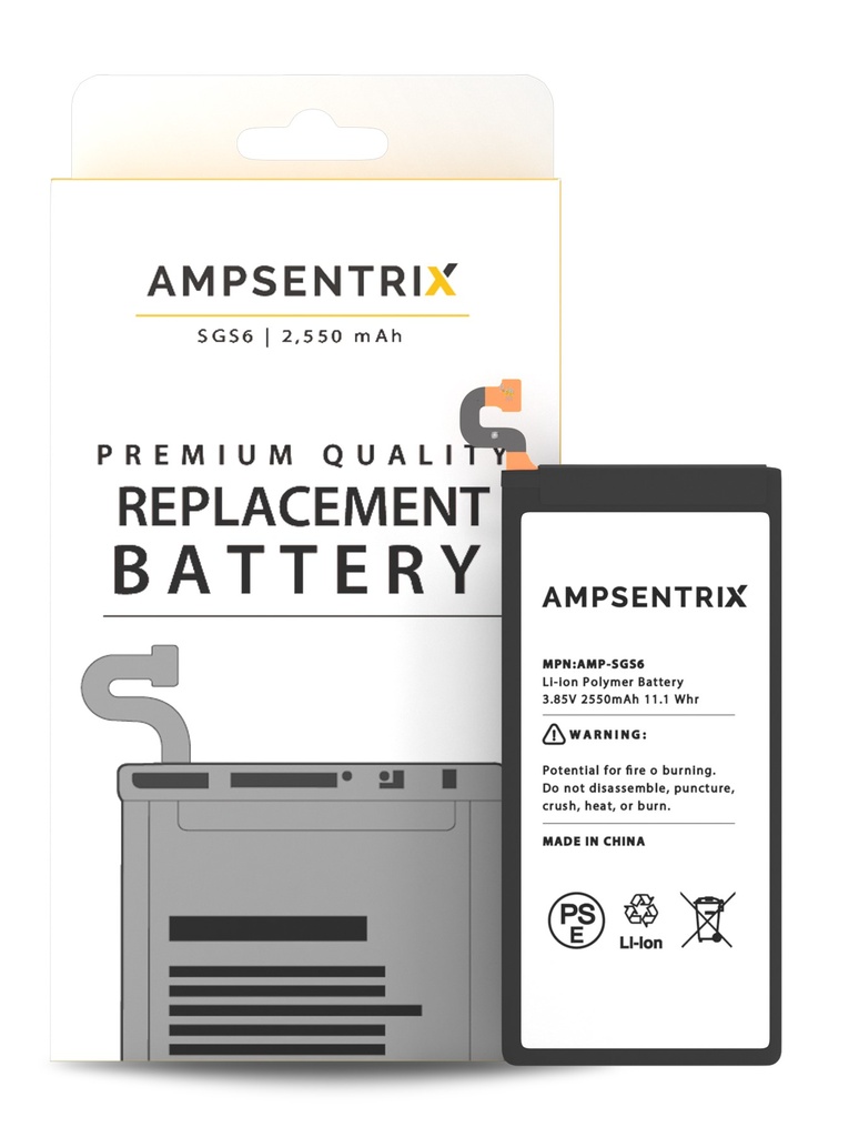 Batterie compatible pour SAMSUNG S6 - G920