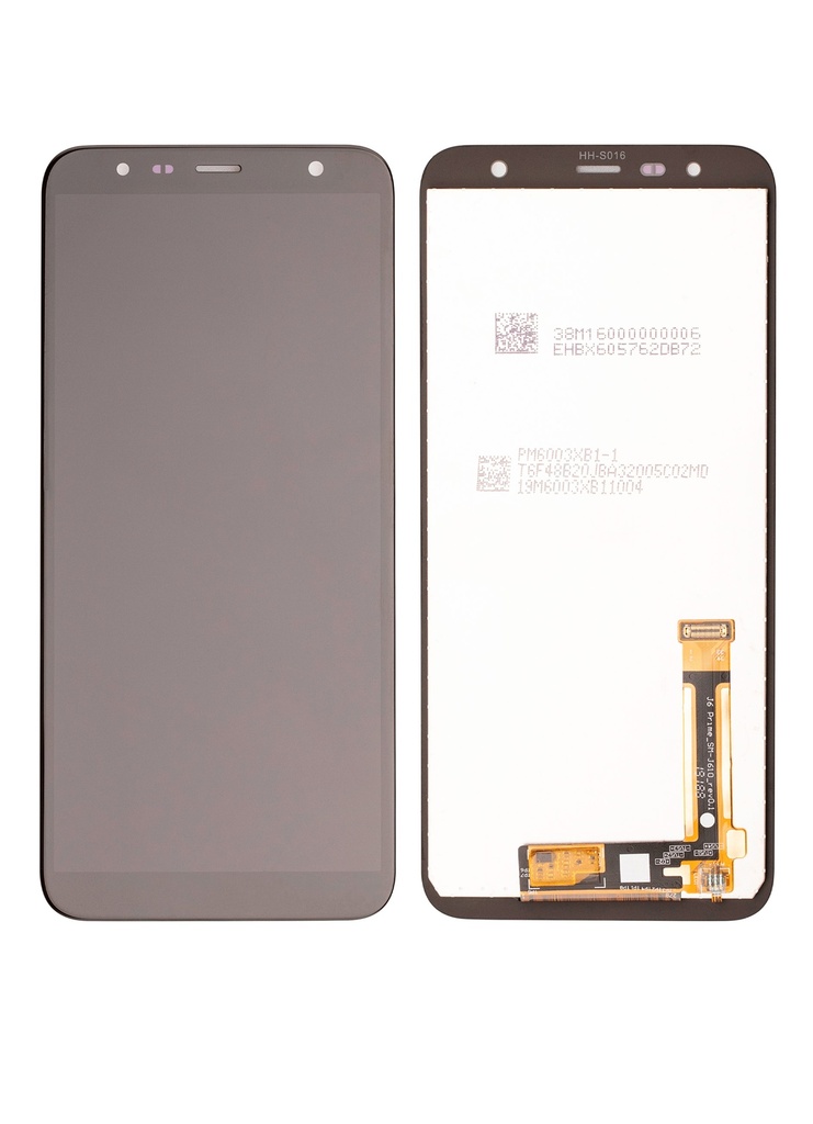 Bloc écran LCD sans châssis compatible pour SAMSUNG J6 Plus J610 2018 - J4 Plus J415 2018 - Aftermarket Plus - Noir