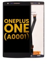 Bloc écran LCD sans châssis pour OnePlus One - Reconditionné - Noir