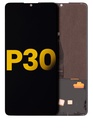 Bloc écran OLED sans châssis compatible  Huawei P30 - Reconditionné - Noir