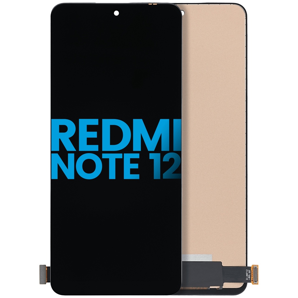 Bloc écran LCD sans châssis compatible Xiaomi Redmi Note 12 - Poco X5 - Aftermarket Incell - Toutes couleurs