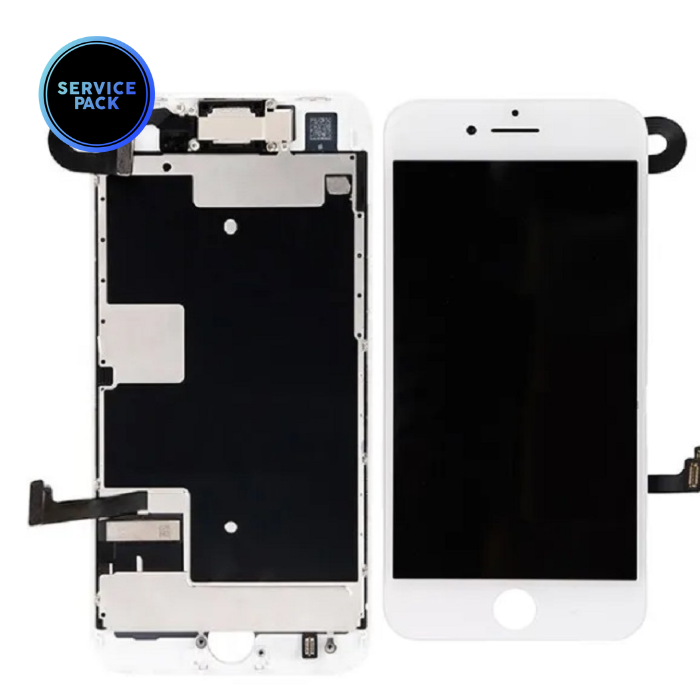 Bloc écran LCD pour iPhone 8 - SERVICE PACK - Blanc