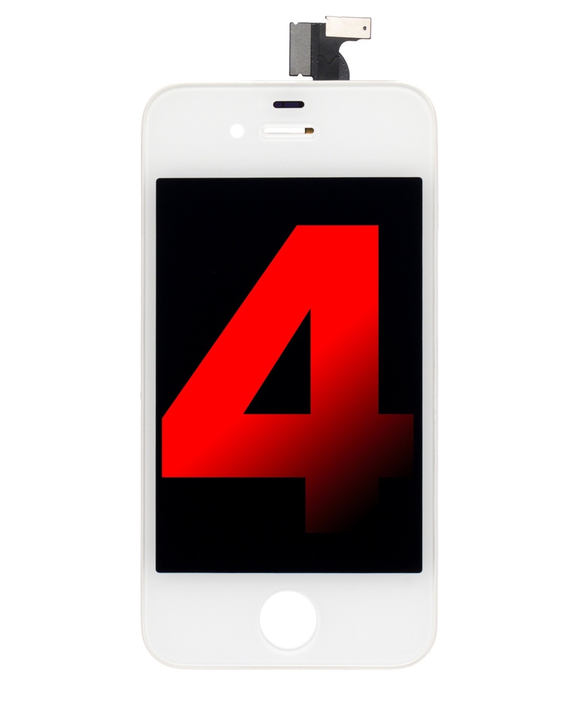 Bloc écran LCD compatible pour iphone 4 (CDMA) - Aftermarket plus - Blanc