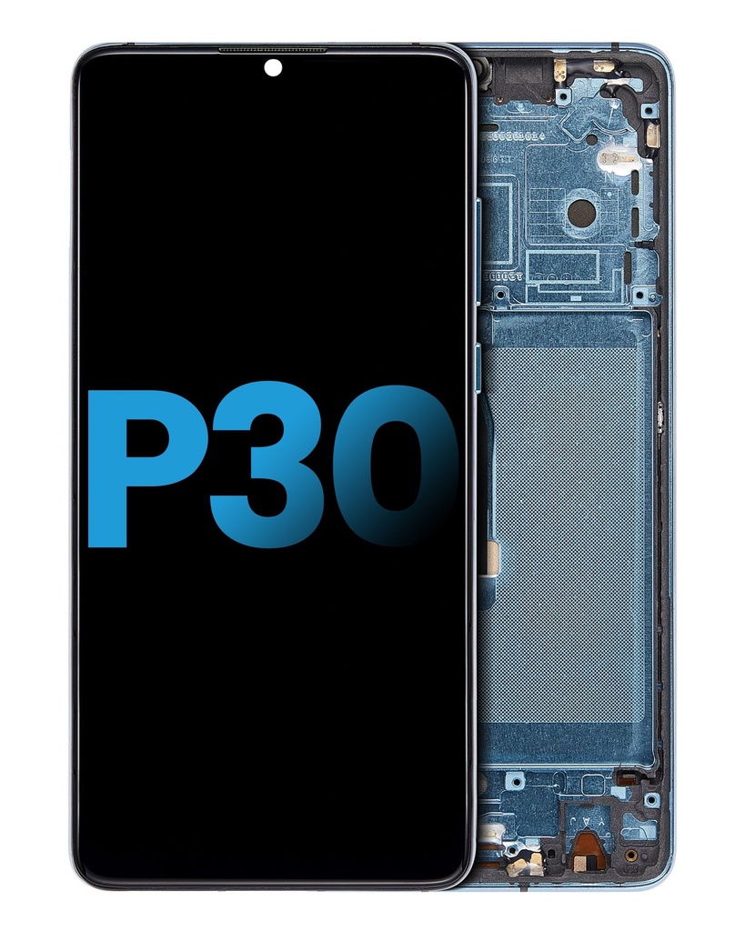 Bloc écran LCD avec châssis compatible Huawei P30 - Aftermarket Incell - Aurora