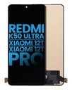 Bloc écran LCD sans châssis compatible Xiaomi Redmi K50 Ultra / 12T / 12T Pro - Aftermarket Incell - Toutes couleurs