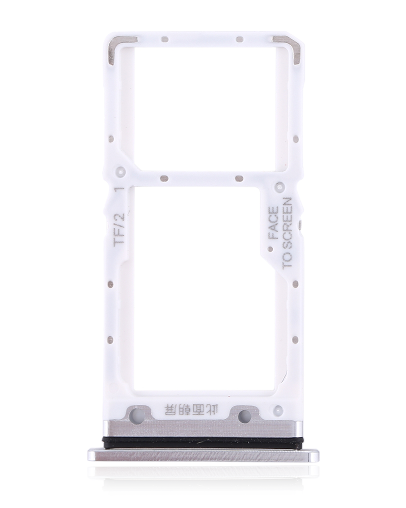 Tiroir SIM double compatible Xiaomi Mi 9 Lite - CC9 - Blanc Perlé