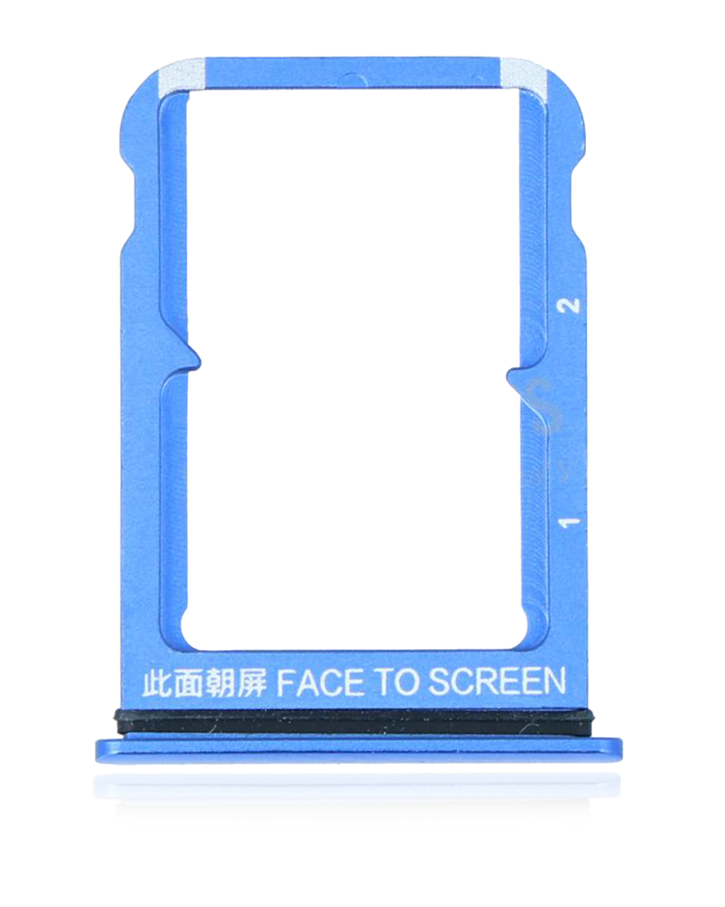Tiroir SIM double compatible Xiaomi Mi 9 SE - Bleu