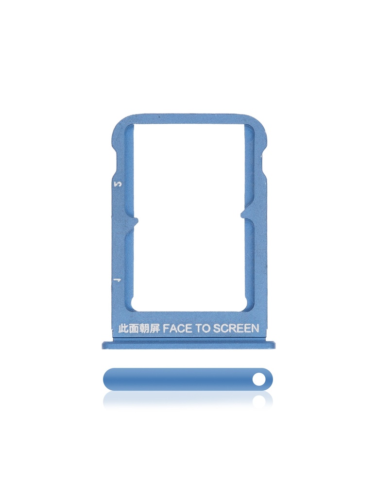 Tiroir SIM compatible Xiaomi Mi 9 - Bleu Océan