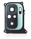 Lentille caméra arrière avec support ou cadre compatible Xiaomi Redmi Note 10 - Vert d'eau