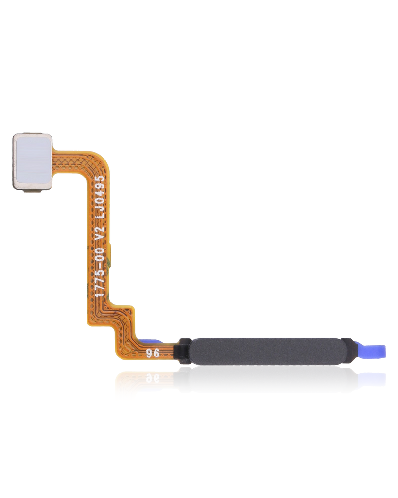 Lecteur d'Empreintes Digitales avec nappe compatible Xiaomi Redmi Note 10 - Gris graphite