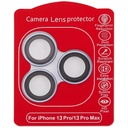 Protection lentille pour iPhone 13 Pro - 13 Pro Max - Apple - Casper - Bleu