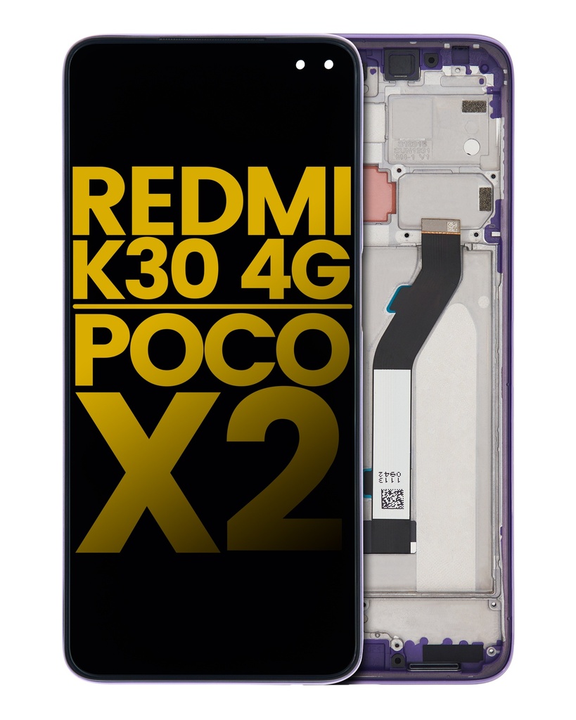 Bloc écran LCD  avec châssis compatible Xiaomi Redmi Note 11E - Xiaomi Poco M4 5G - Xiaomi Redmi 10 5G - Reconditionné - Toutes couleurs