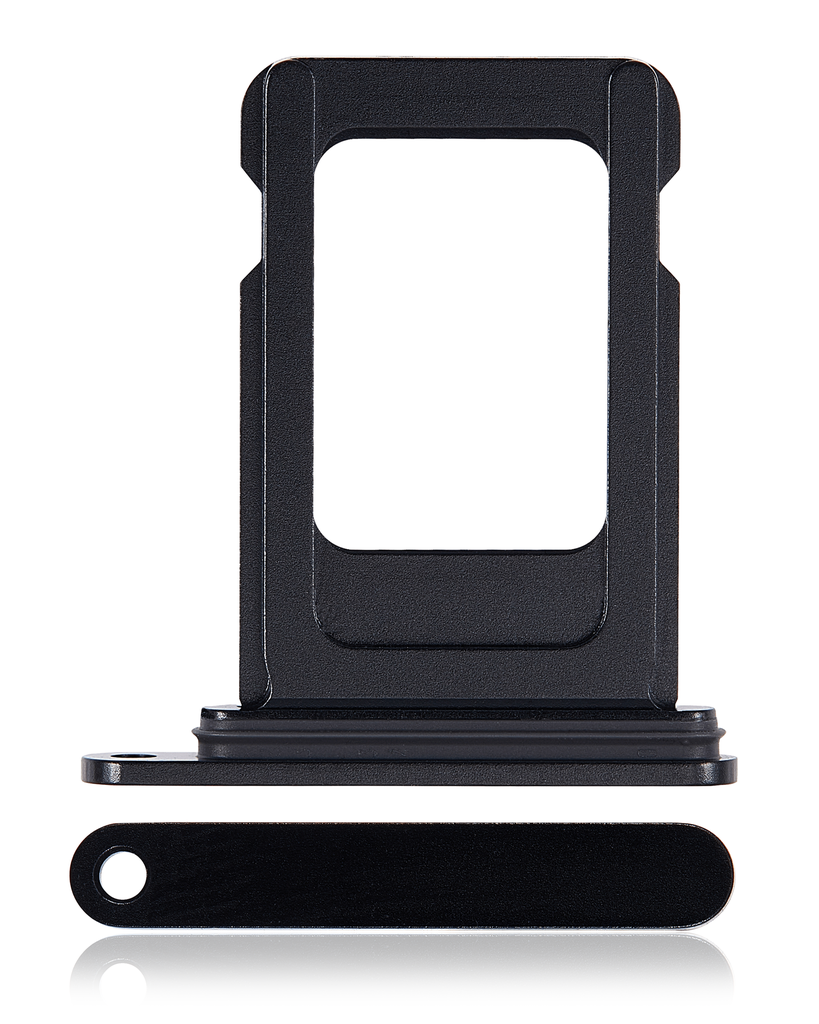 Tiroir SIM compatible iPhone 15 - 15 Plus - Noir