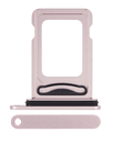 Tiroir SIM double compatible iPhone 15 - 15 Plus - Rose