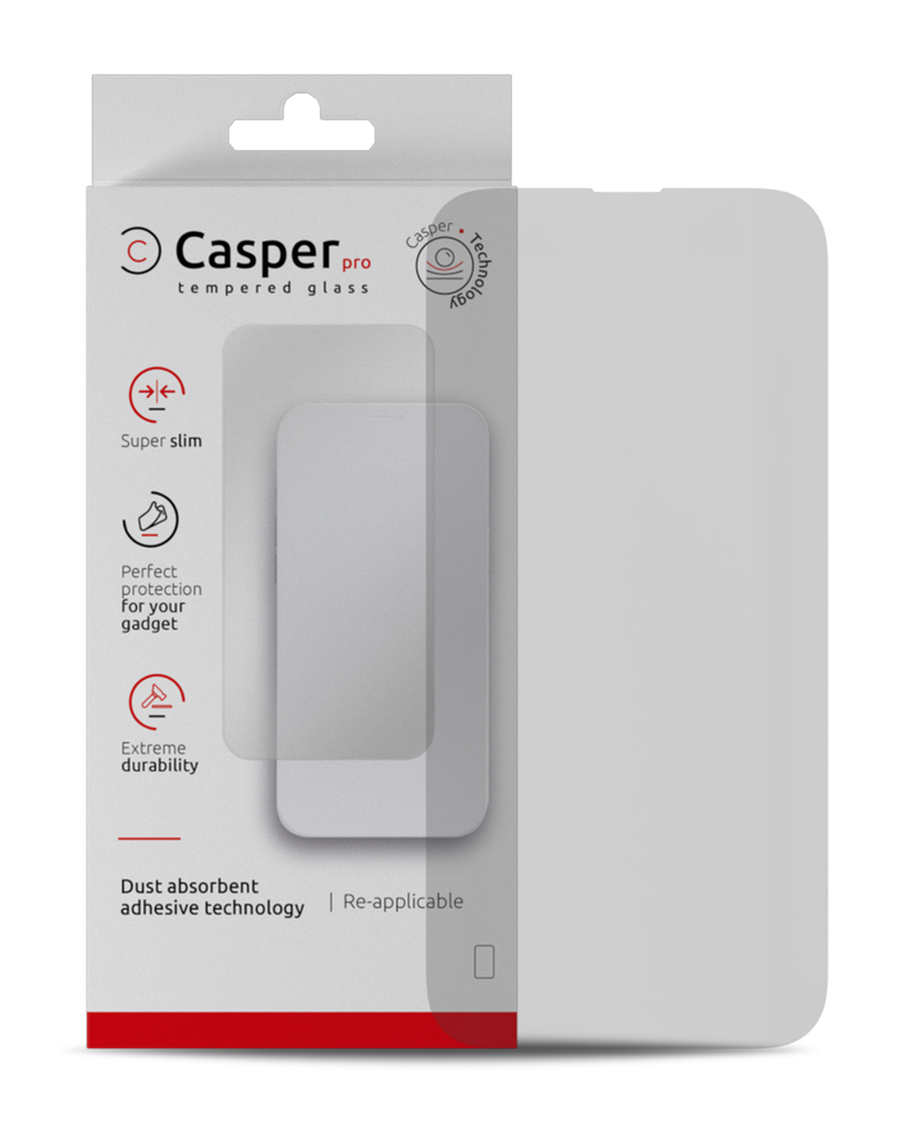 Verre trempé Mat compatible iPhone 15 Pro - Apple - Casper Pro