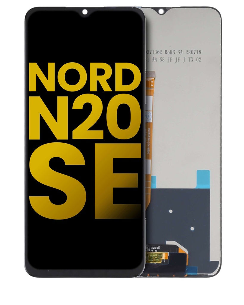 Bloc écran LCD sans châssis compatible OnePlus Nord N20 SE - Reconditionné - Toutes couleurs