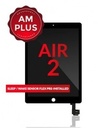 Bloc écran LCD et tactile pour iPad Air 2 (Nappe smart cover pré-installée) - Noir - Aftermarket Plus