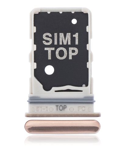 [107082026065] Tiroir SIM double compatible Samsung Galaxy A80 A805 2019 - Angel Gold
