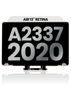 Bloc écran LCD pour MacBook Air 13" - A2337 - Fin 2020 - Argent