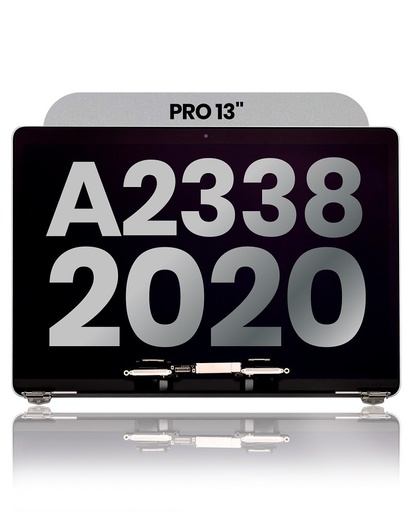 [6776.4656] Bloc écran COMPLET ASSEMBLÉ pour MacBook Air 13" M1 - A2338 EMC 3578 - 2020 - Gris Sidéral