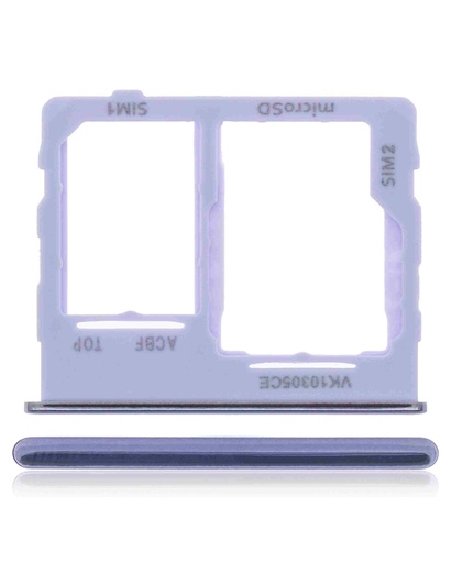 [107082087224] Tiroir SIM double compatible SAMSUNG A32 5G - A326 2021 - Violet