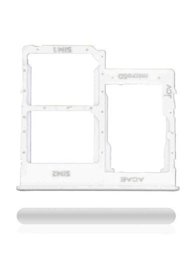 [107082002478] Tiroir SIM double compatible SAMSUNG A31 - A315 2020 - Prism Crush White