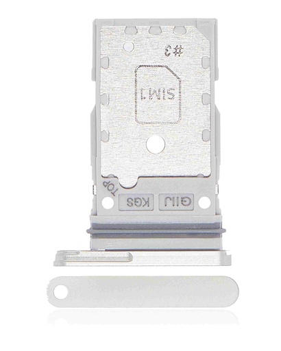 [107082079724] Tiroir SIM double compatible SAMSUNG S21 FE 5G - Blanc