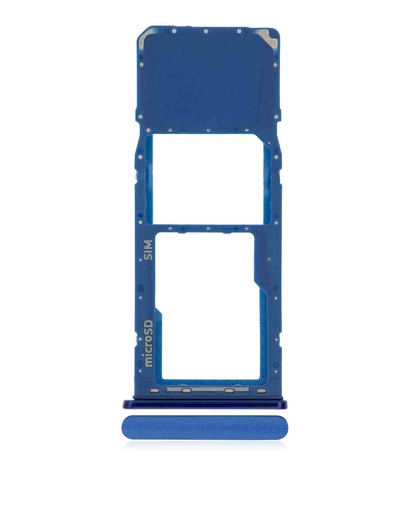 [107082019942] Tiroir SIM compatible SAMSUNG A20 - A205 2019 - A30 - A305 2019 et A50 - A505 2019 - Bleu