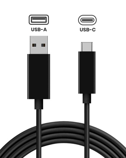 [109082006715] Câble USB-A vers USB-C pour Playstation 5 - 1,5 m