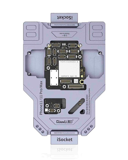 [107085005772] 3 en 1 Plateforme ISOCKET Qianli compatible iPhone 11 - 11 Pro - 11 Pro Max