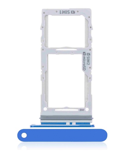 [107082026011] Tiroir SIM double compatible SAMSUNG S20 - S20 Plus - S20 Ultra 5G - Aura Bleu
