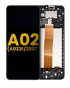 Bloc écran LCD avec châssis compatible Samsung Galaxy A02 A022F 2020 - Reconditionné - Toutes couleurs