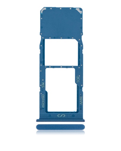 [107082084128] Tiroir SIM compatible Samsung Galaxy A02 A022 2020 - Bleu