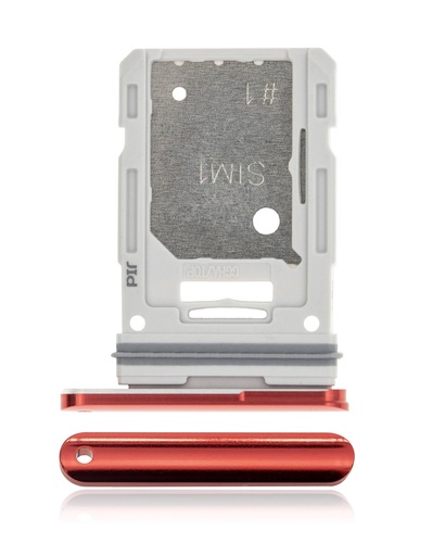 [107082081234] Tiroir SIM double compatible Samsung Galaxy S20 FE 5G - Cloud Red