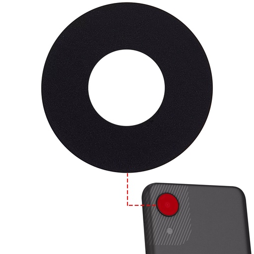 [107083029276] Pack de 10 Lentilles caméra arrière - verre seul avec adhésif compatibles Samsung Galaxy A03 Core - A032 2021