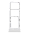 Tiroir SIM double compatible Samsung Galaxy A13 A135 2022 - Blanc
