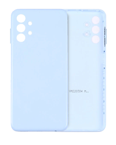 [107082107843] Vitre arrière compatible Samsung Galaxy A13 5G A136 2021 - Bleu