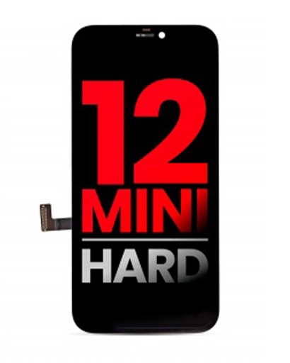 [107082082803] Bloc écran OLED compatible pour iPhone 12 Mini - Aftermarket Plus - Hard