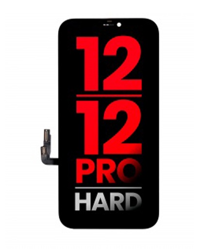 [107085042469] Bloc écran OLED compatible pour iPhone 12/ 12 Pro - Aftermarket Plus - Hard