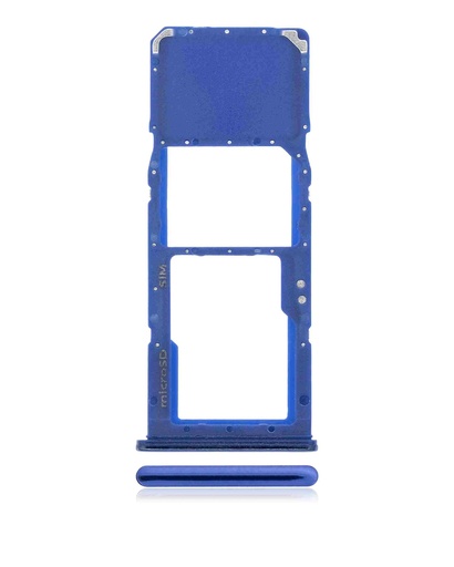 [107082066642] Tiroir SIM compatible SAMSUNG A70 - A705 2019 - Bleu