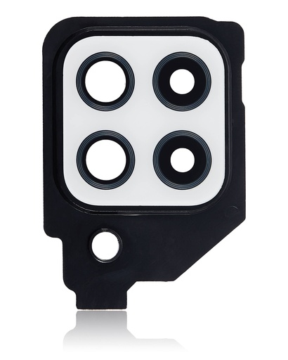 [107082102155] Lentille caméra arrière avec support compatible SAMSUNG A22 4G - A225 2021 - Blanc