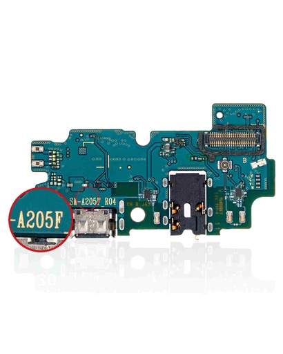 [107082020922] Connecteur de charge compatible SAMSUNG A20 - A205 2019 - Version internationale