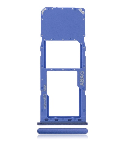 [107083029332] Tiroir SIM compatible Samsung Galaxy A21S A217 2020 - Bleu