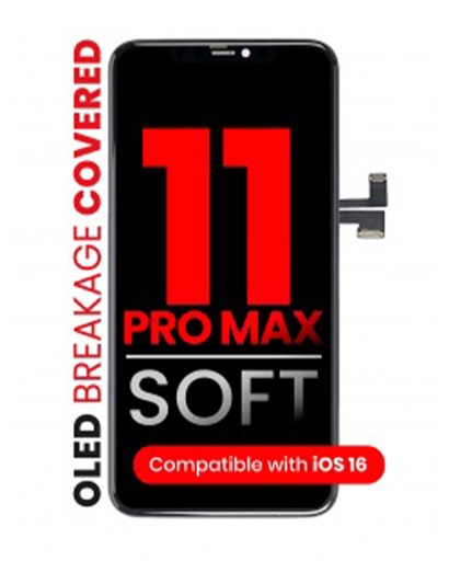 [107082069210] Bloc écran OLED compatible pour iPhone 11 Pro Max - XO7 - Soft