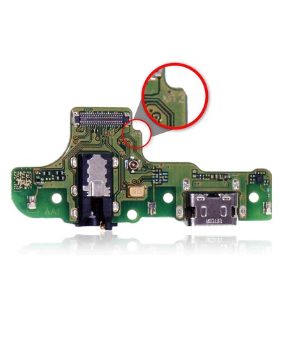[107082074129] Connecteur de charge compatible SAMSUNG A20s - A207F 2019 - Board #2 - Aftermarket Plus