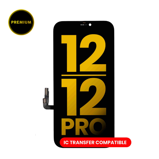 [107082082701] Bloc écran OLED compatible iPhone 12 et 12 Pro - Premium