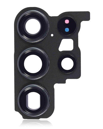[107070809040] Lentille caméra arrière avec anneau compatible SAMSUNG S23 Ultra 5G - Crème