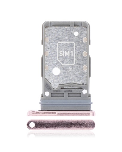 [107082026005] Tiroir SIM double compatible Samsung Galaxy S21 - Phantom Pink