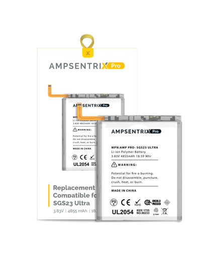 [107082136774] Batterie compatible SAMSUNG S23 Ultra - AmpSentrix Pro